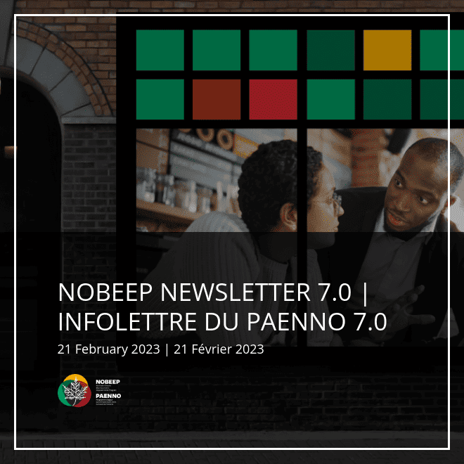 NOBEEP NEWSLETTER 7.0 | INFOLETTRE DU PAENNO 7.0