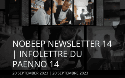 NOBEEP NEWSLETTER 14 | INFOLETTRE DU PAENNO 14