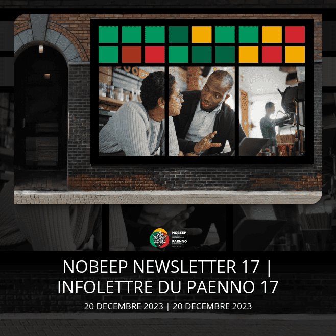 NOBEEP NEWSLETTER 17 | INFOLETTRE DU PAENNO 17