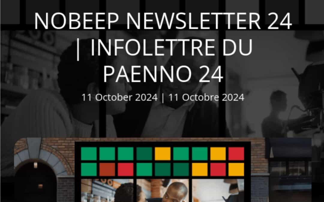 NOBEEP NEWSLETTER 24 | INFOLETTRE DU PAENNO 24